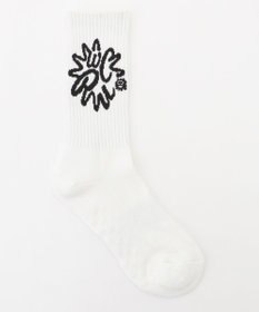 PW CIRCULUS 【虫よけ加工】【WOMEN】サークルロゴ　ミドルソックス  ゴルフ