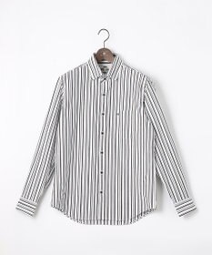 JOSEPH ABBOUD 【ストレッチで快適な着心地・イージーケア】ランダムストライプ ジャージー シャツ