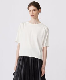 ICB 【接触冷感・UVケア・洗える】 ハイツイストスムース デザインカットソー