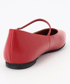 23区 ストラップ付フラットシューズ
