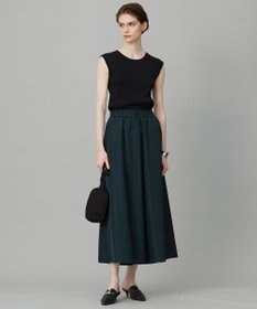 ICB 【洗える】オーガニックコットンリブ ノースリーブニット