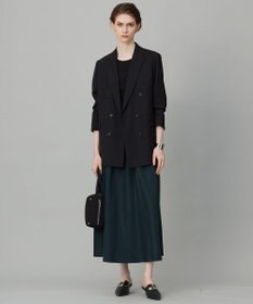 ICB L 【洗える】オーガニックコットンリブ ノースリーブニット