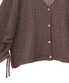 AMERICAN HOLIC 2WAYレース編みニットカーディガン