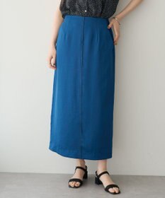 YECCA VECCA シャイニーツイルナロースカート