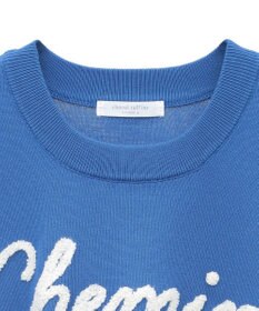 Green Parks 洗える　さがら刺しゅうロゴニットプル