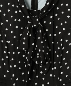 TOCCA 【八木アリサさん着用】【消臭】PROMISE RIBBON ROSETTE ドット柄ドレス