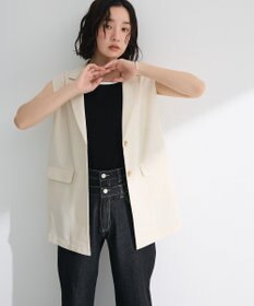 Green Parks ・ＥＬＥＮＣＡＲＥ　ＤＵＥ　バイカラーニットタンク