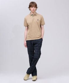 J.PRESS MEN クールマックスサッカー ステムテーパードパンツ