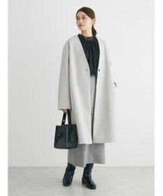 Green Parks ・ＥＬＥＮＣＡＲＥ　ＤＵＥ　チュールハイネックブラウス