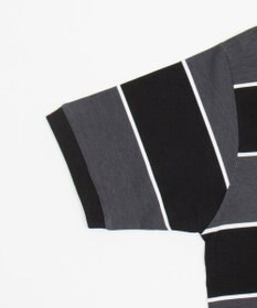 WEGO 【ユニセックス着用ITEM】ワンポイントボーダーポロ（SS）