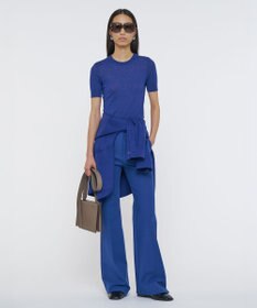 JOSEPH 【洗える】キャッシュエアー　ショートスリーブニット