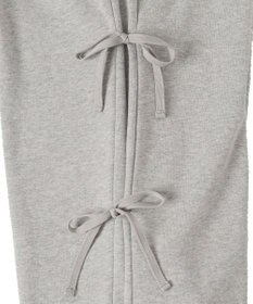 WEGO 【裏起毛】サイドリボンスウェットパンツ