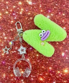 WEGO マイネーム☆モンスターぬいぐるみキーホルダー