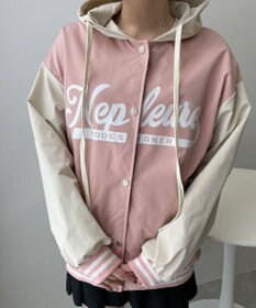 WEGO フード付きブルゾン