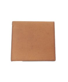 genten スクエアウォレット ラクダ革二つ折り財布