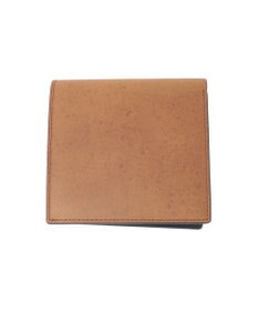 genten スクエアウォレット ラクダ革二つ折り財布