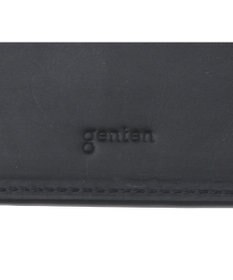 genten スクエアウォレット ラクダ革二つ折り財布