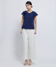 TOCCA WAVED CREAM カットソー