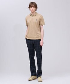 J.PRESS MEN クールマックスサッカー ステムテーパードパンツ