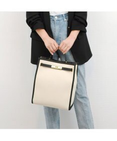 UNBILLION cachecache スマホショルダー付ヒネリ金具2wayワンハンドルトート