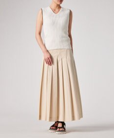 Paul Smith ピーチコットン プリーツスカート