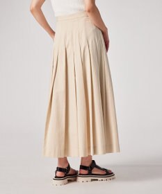 Paul Smith ピーチコットン プリーツスカート