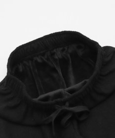 WEGO 【WEB限定/25年秋冬新作/ウエストゴム】裏ベロアワイドイージーパンツ
