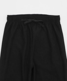 WEGO 【WEB限定/25年秋冬新作/ウエストゴム】裏ベロアワイドイージーパンツ