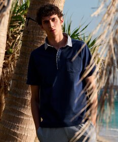 JOSEPH ABBOUD 【ギフトでも人気！オーガニックコットン使用】ダディ ポロシャツ