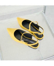 MODE ET JACOMO <noyau>ポインテッドトゥバックベルトパンプス