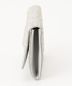 GRACE CONTINENTAL パターンラインストーンクラッチバッグ