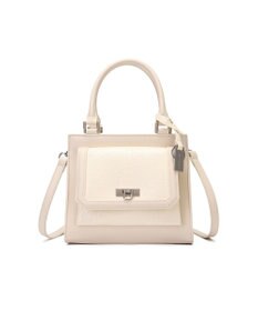 style code 【MERCURYDUO/マーキュリーデュオ】メタリッククラック調型押し フラップハンドバッグ