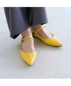 MODE ET JACOMO <noyau>ポインテッドトゥバックベルトパンプス