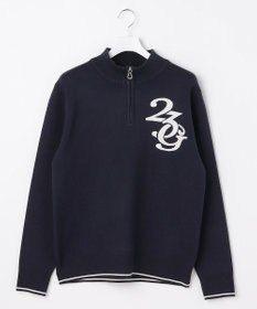 23区GOLF 【MEN】ロゴグラフィックもちもちニット