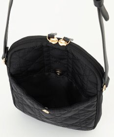 LA BAGAGERIE グリッドキルティングショルダー