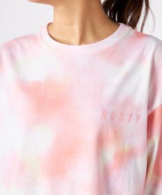 OP／FILA 【RUSTY】ニコちゃん×タイダイ柄半袖Tシャツ