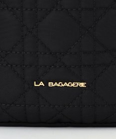 LA BAGAGERIE グリッドキルティングショルダー