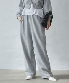 WEGO 【ウエストゴム/XSSMサイズ展開】スウェットワイドパンツ