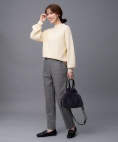 ANY 【ストレッチ/ガードル効果/裏起毛/ウエストゴム】大人の7daysウォームタッチパンツ