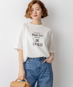 23区 【先行予約】シャツテール ロゴTEE