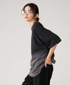 WEGO 【ユニセックス着用ITEM/MLサイズ展開】グラデーションワンポイントT（SS）