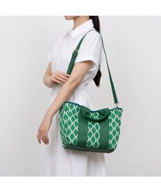 UNBILLION カシュカシュ cachecache / 柄アソートジャガード2wayトートバッグ