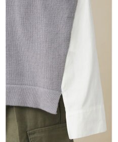 CRAFT STANDARD BOUTIQUE シャツドッキングニットプルオーバー