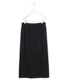 ICB L 【洗える】ストレッチスエード ナロースカート