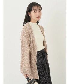 earth music&ecology ぽこぽこヤーンカーディガン