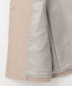 J.PRESS LADIES 【WEB限定カラーあり】ブレンドビーバー ノーカラー コート