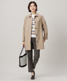 J.PRESS LADIES S 【洗える・撥水】ポリアーティローザ シングル トレンチコート