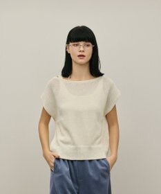 GRACE CONTINENTAL ドルマンルーズニットトップ