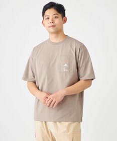 SHARE PARK MENS 【UVカット・吸水速乾・ストレッチ・軽量 】ポケットロゴTシャツ（L・XLサイズ）