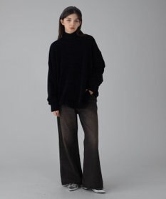 WEGO 【ユニセックス着用ITEM/MLサイズ展開】ベロアモールプルオーバー